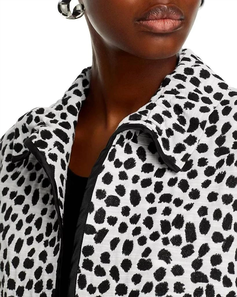 Caroline Rose Caroline Rose - Easy Aline Jacquard Shimmer Jacket 5