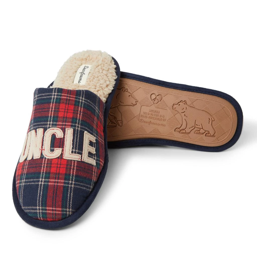 Dear Foams Men's Carson Uncle Bear Scuff Slipper 2