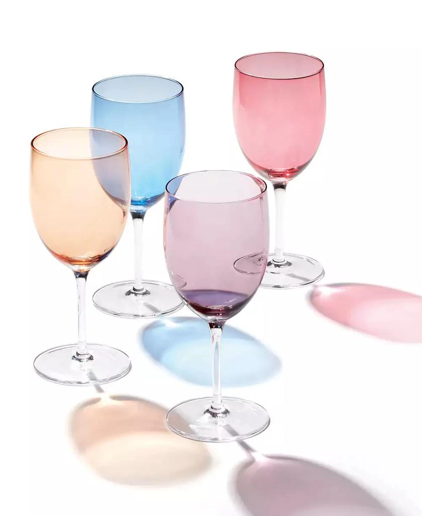 Oneida True Colors Wine Glasses, Set of 4 2