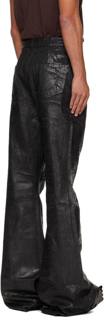 Rick Owens Black Concordians Bolan Bootcut Jeans 3