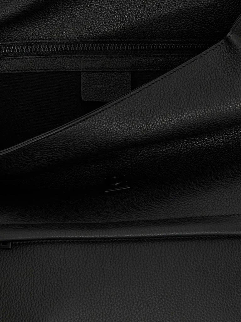 Salvatore Ferragamo Salvatore Ferragamo Leather Backpack 4