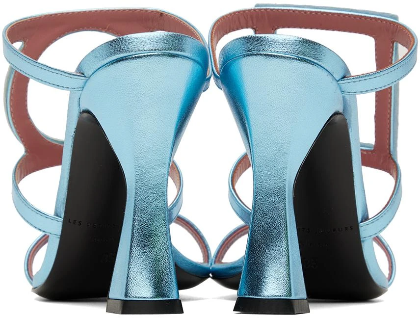 Les Petits Joueurs Blue Hoya Heeled Sandals 2
