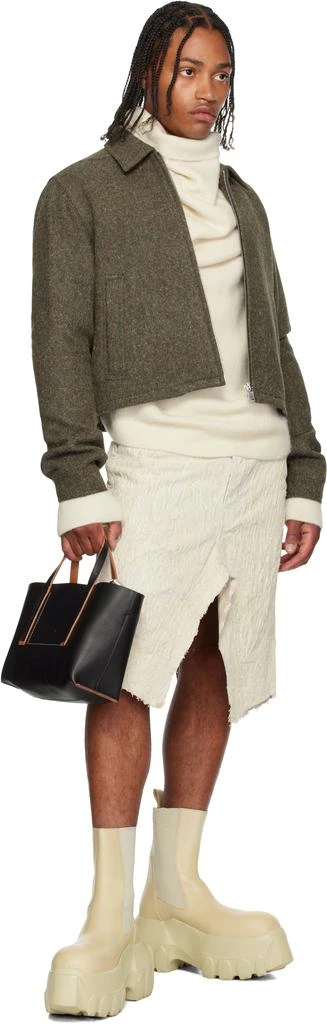 Rick Owens Black Concordians Mini Shopper Tote 4