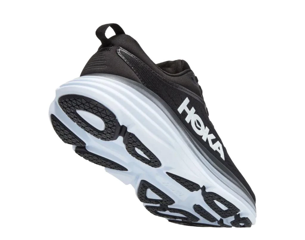 Hoka One One Bondi 8 Black/White Women's Running Shoes 1127952-BWHT 3