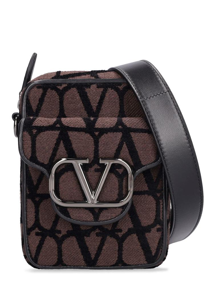 Valentino Loco' Toile Iconographe Crossbody Bag - Shoulder