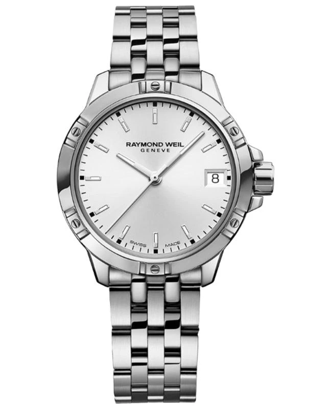 Raymond Weil Raymond Weil Tango White Dial Steel Women's Watch 5960-ST-30041 1
