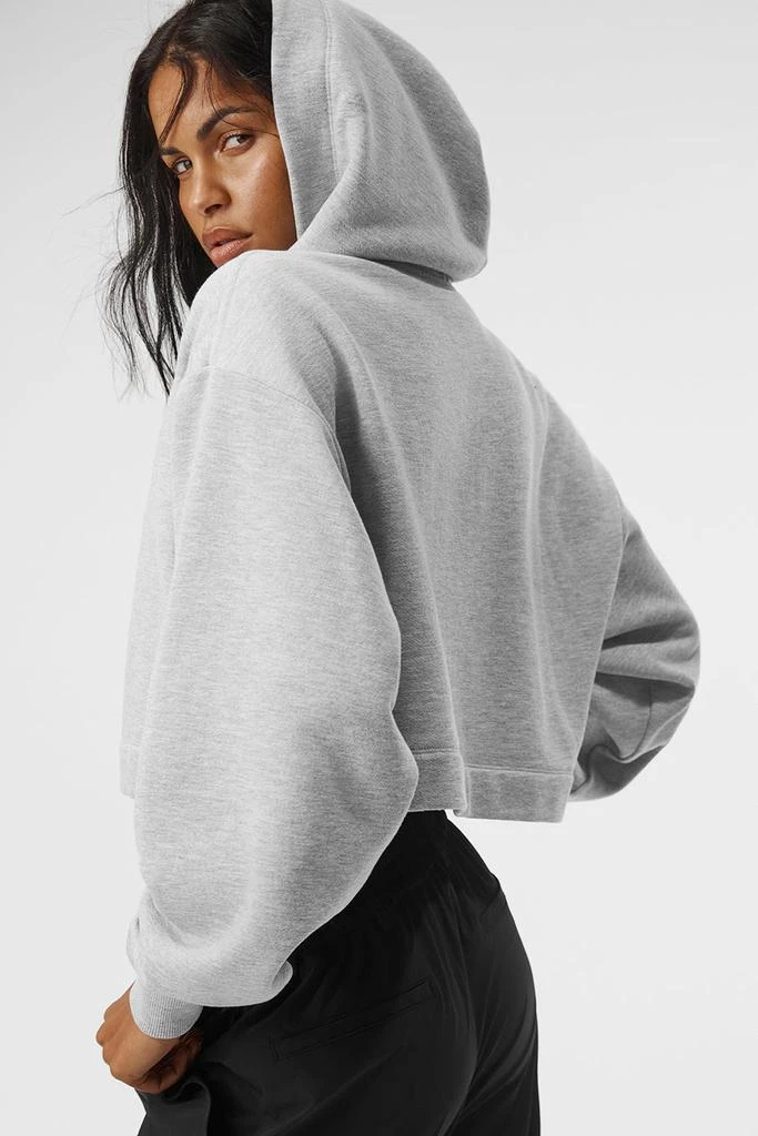 Alo Bae Hoodie - Athletic Heather Grey - Hoodies - Free Shipping 