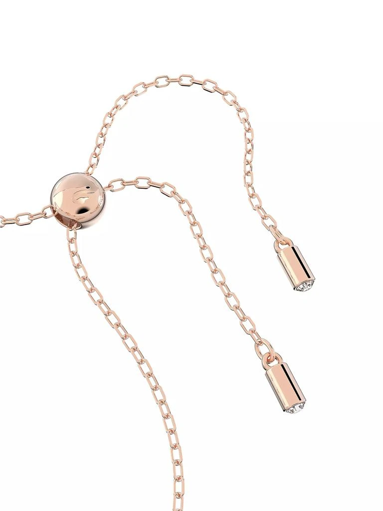 Swarovski Dextera Rose Goldplated Crystal Interlocking Circle Bracelet 3
