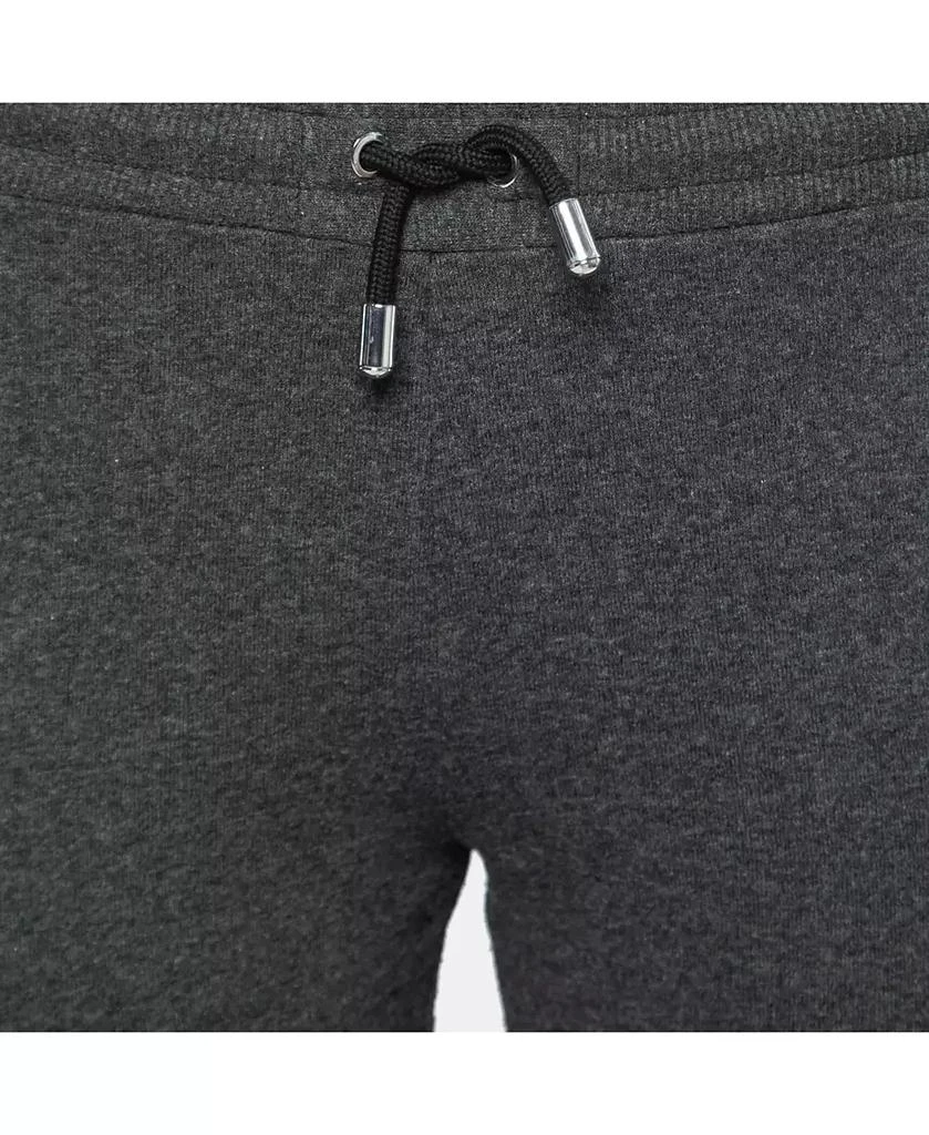 Pre-Owned Versace Women's Pre-Owned Versus Versace Grey Cotton Zip Detail Logo Tape Trimmed Joggers 5