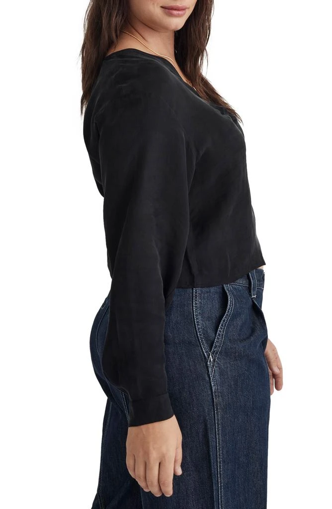 Madewell Brushed Ruched Top 8