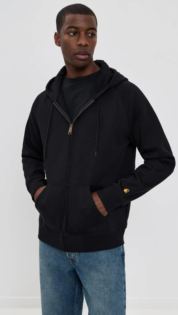 Carhartt WIP Hooded Chase Full Zip Sweatshirt 6