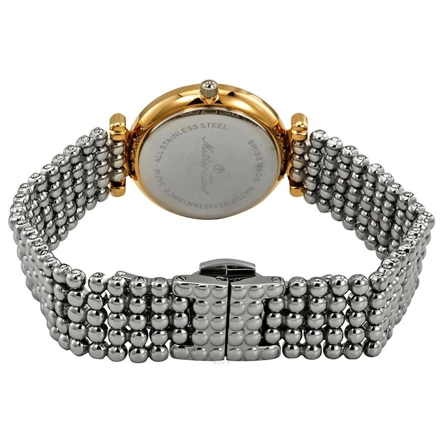 Mathey-Tissot Allure Crystal Gold Dial Ladies Watch D539BDI 3