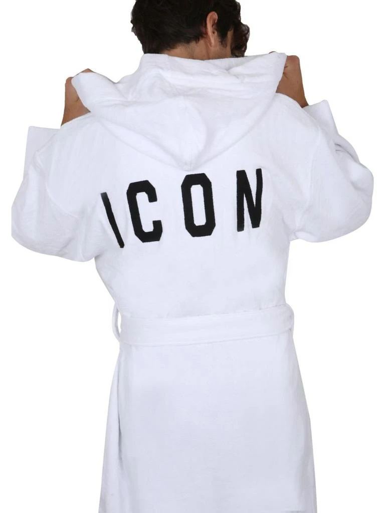 DSQUARED2 Dsquared2 Bathrobe With Logo Unisex 6