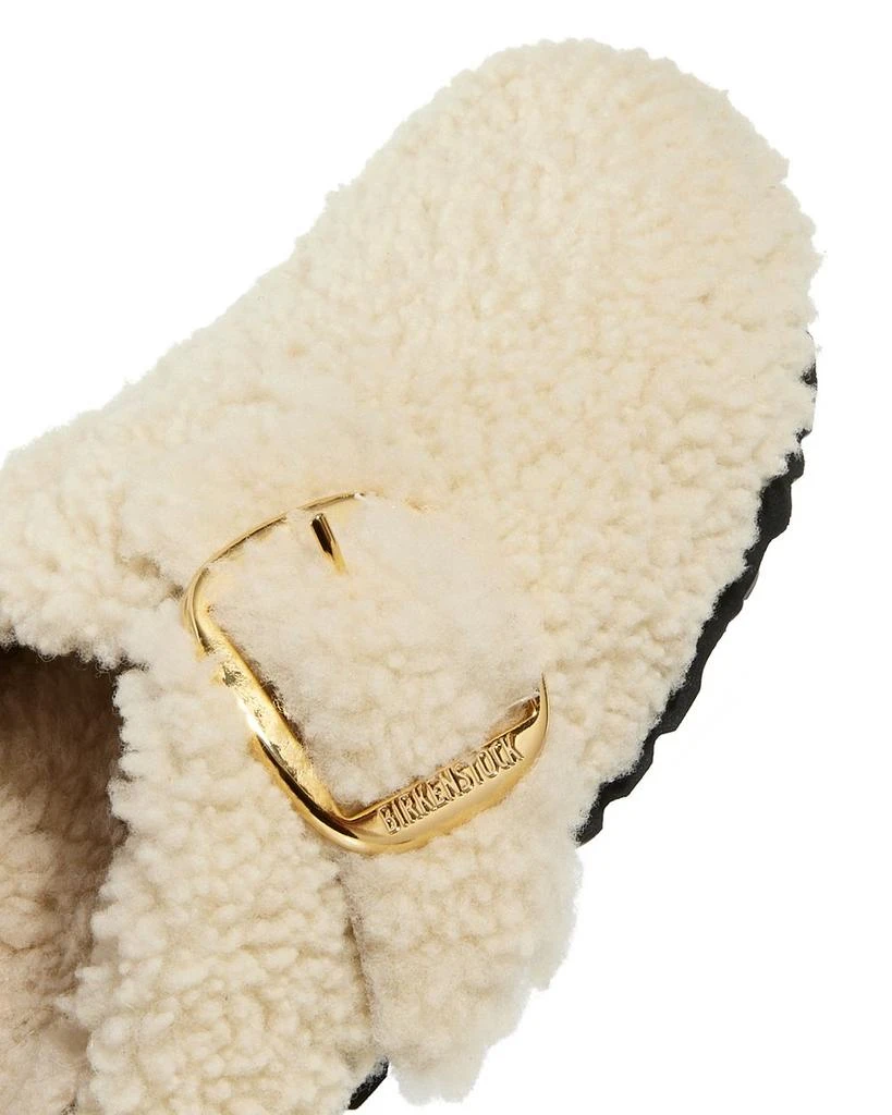 Birkenstock Women's Boston Big Buckle Teddy Shearling Clogs 6
