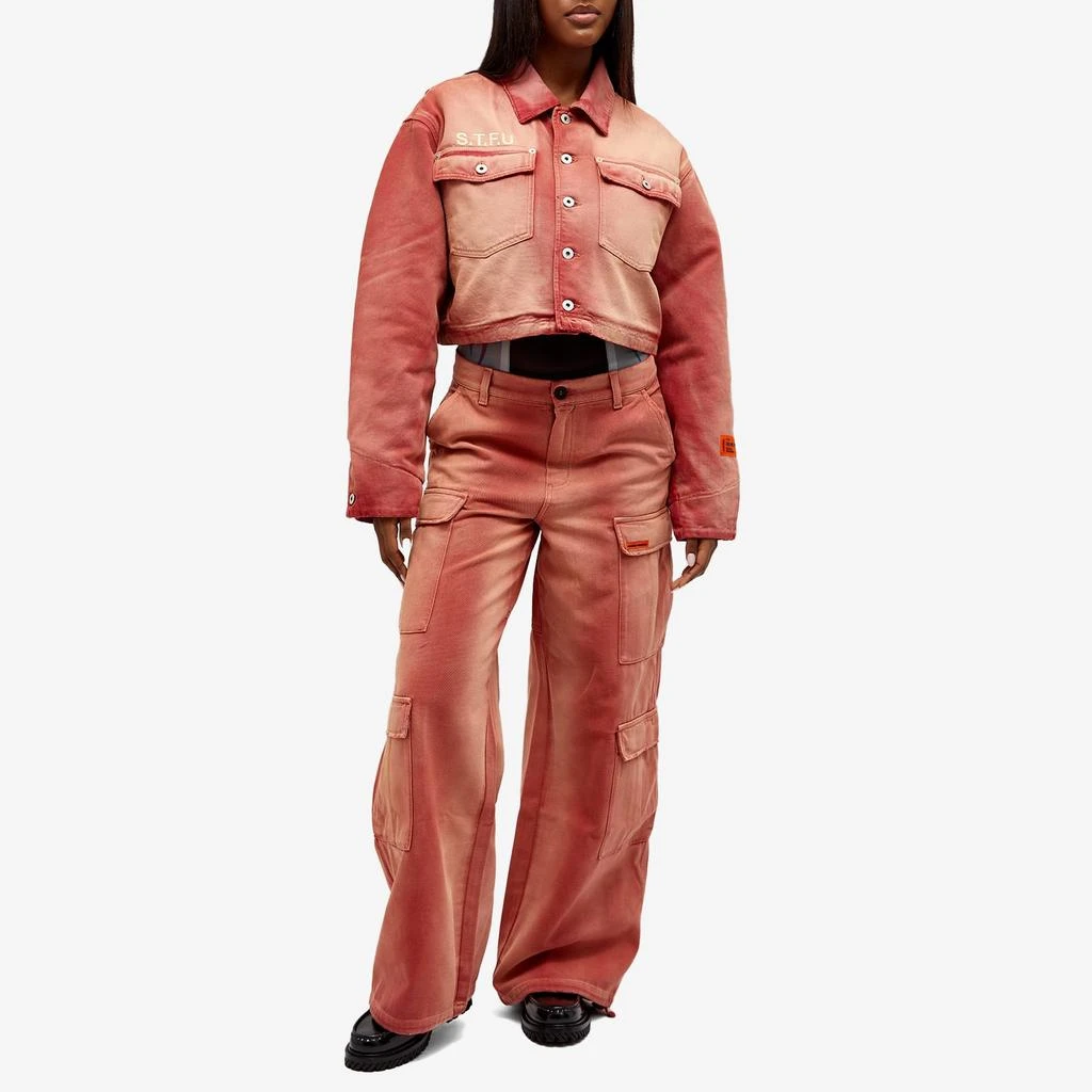 Heron Preston Heron Preston Distressed Canvas Jacket 4