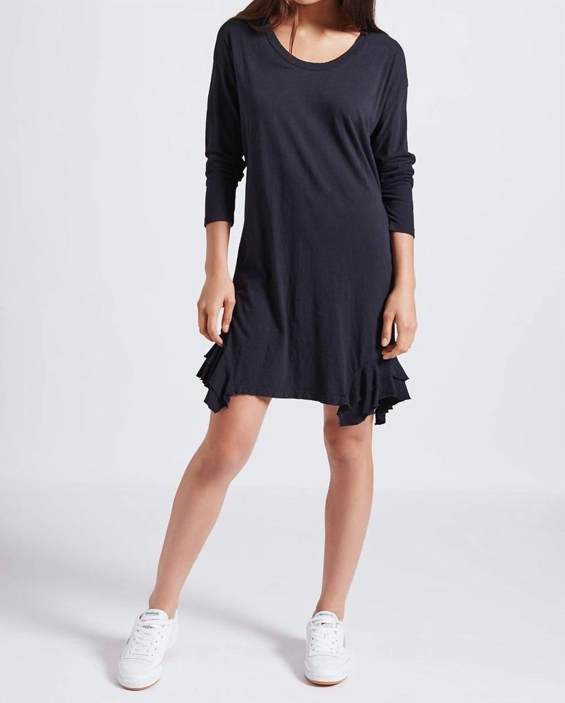 Current Elliott Tier Long Sleeve Dress