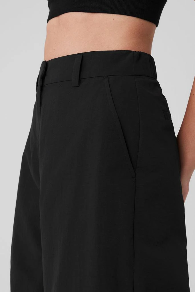 Alo High-Waist Street Smart Trouser - Black 4