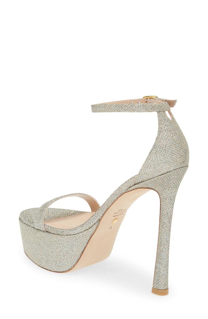 Stuart Weitzman Nudistcurve Hollywood Platform Sandal
