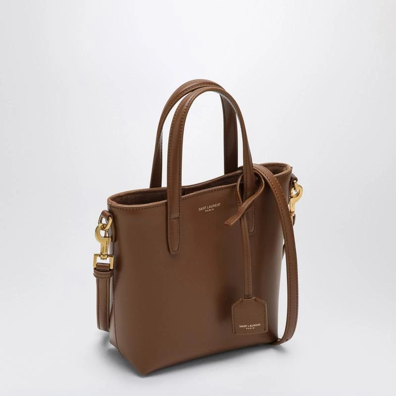 Yves Saint Laurent Saint Laurent Fox-Coloured Mini Shopping Bag In Box 2