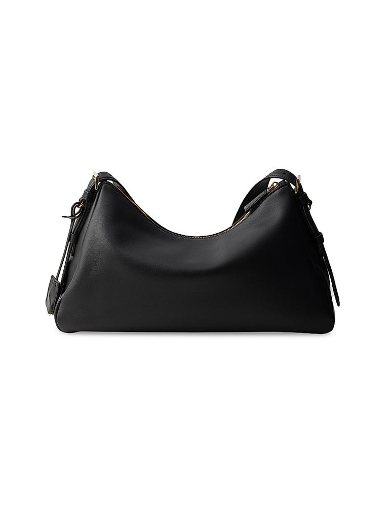 Shop Prada Aimée Large Leather Shoulder Bag on Sale at BeyondStyle
