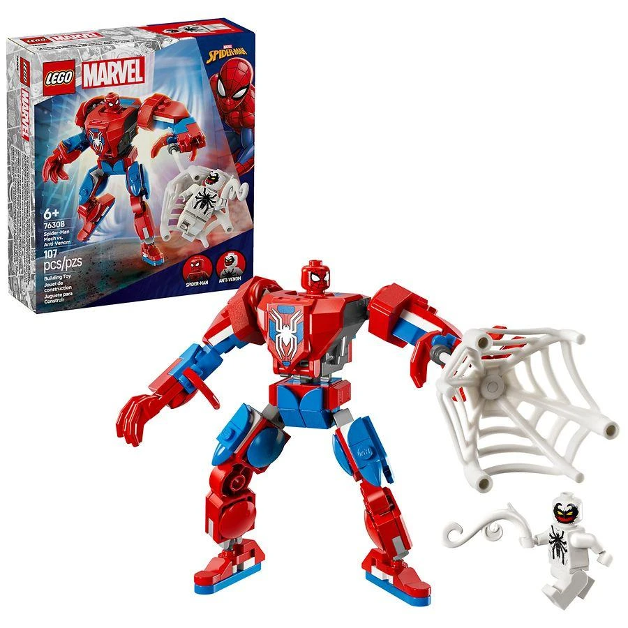 Lego Super Heroes Spider-Man Mech Vs. Anti-Venom 107 Pieces