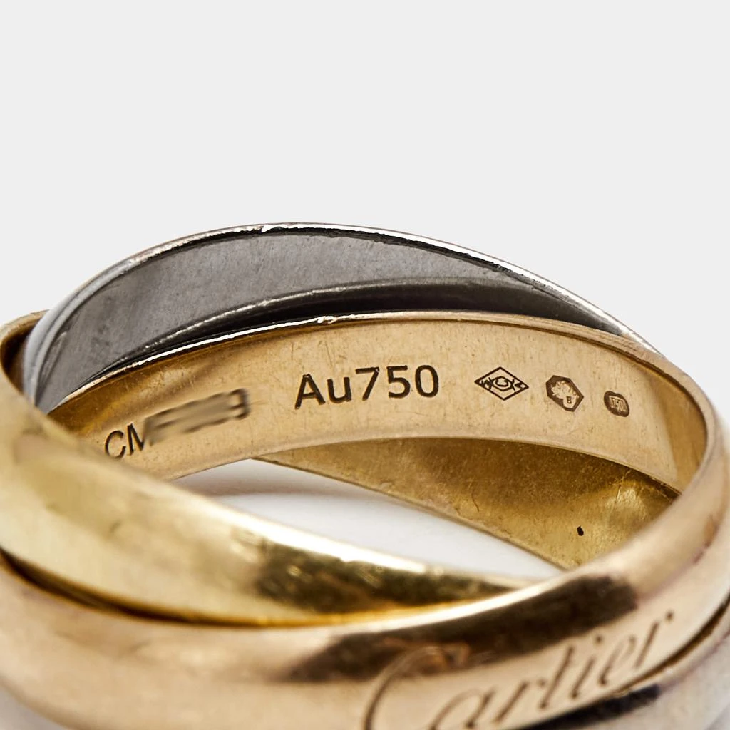 Cartier Cartier Trinity 18k Three Tone Gold Ring Size 50 5