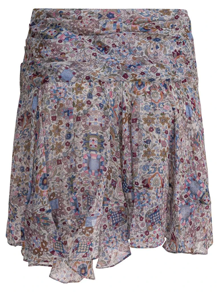 Isabel Marant Étoile Isabel Marant Étoile Berenicia Asymmetric Mini Skirt 2