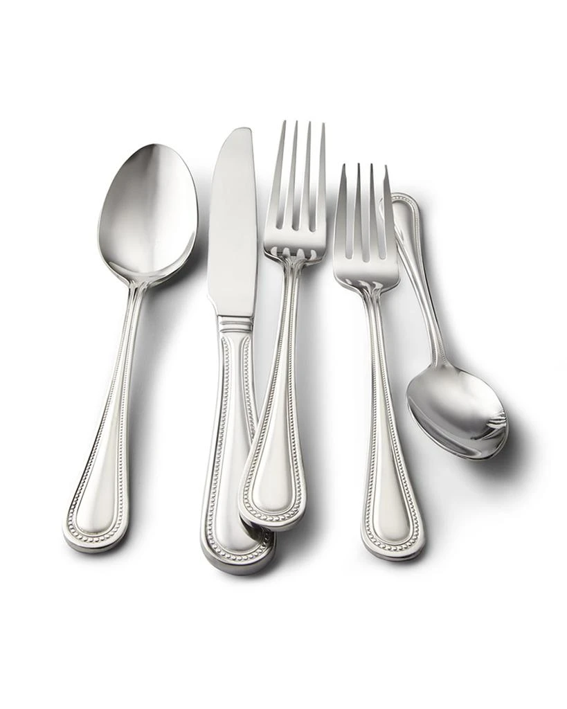 Wallace Silversmiths Euro Beads 65-Piece Flatware Service 3