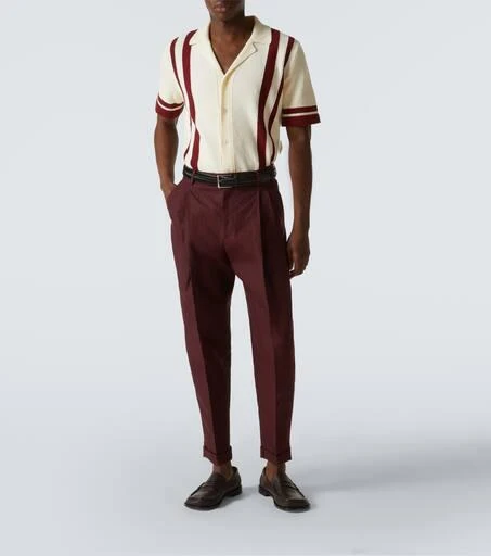 Dolce 
Gabbana Linen tapered pants 2