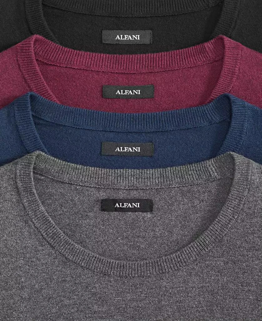 Alfani Men's Solid Crewneck Sweater, Created for Macy's 4