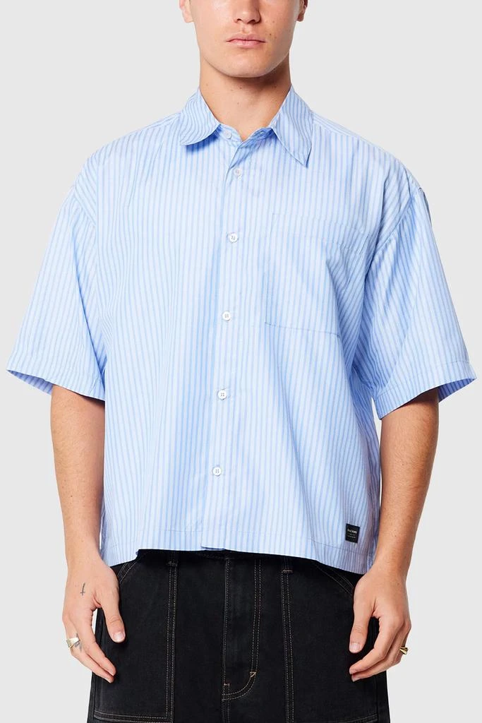 Abrand Jeans Abrand Bobby Striped Boxy Oxford Shirt 2