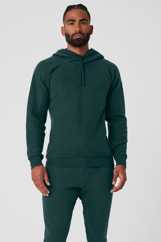 Alo The Triumph Hoodie - Midnight Green