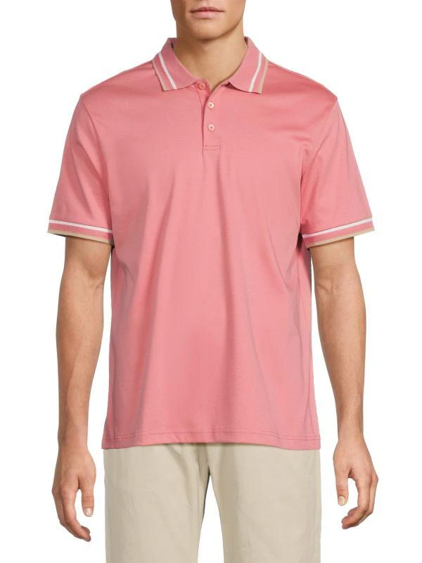 BUGATCHI Pima Cotton Polo 1