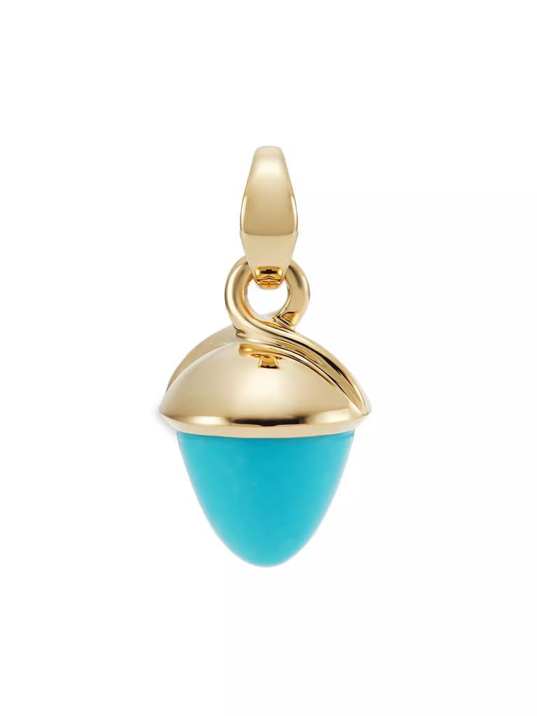 Tamara Comolli Mikado Bouquet 18K Yellow Gold & Turquoise Pendant