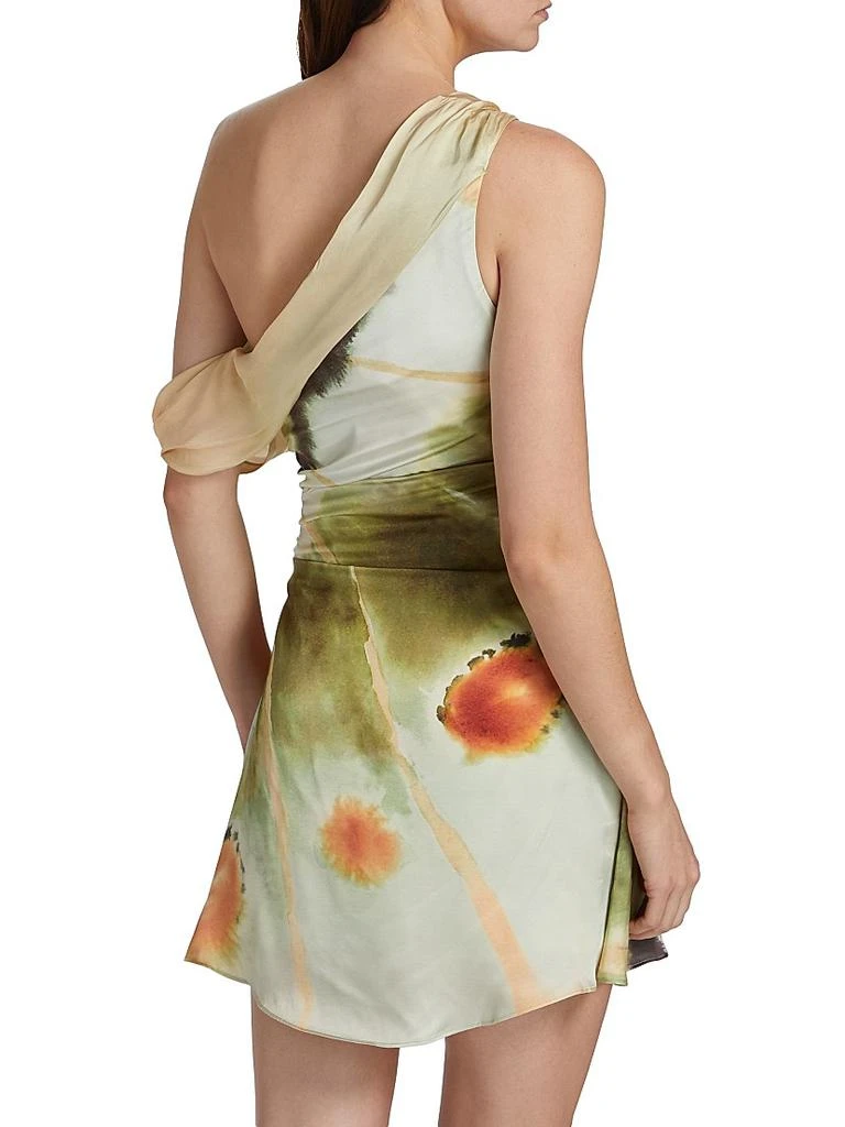 AMUR Elowen One-Shoulder Minidress 5