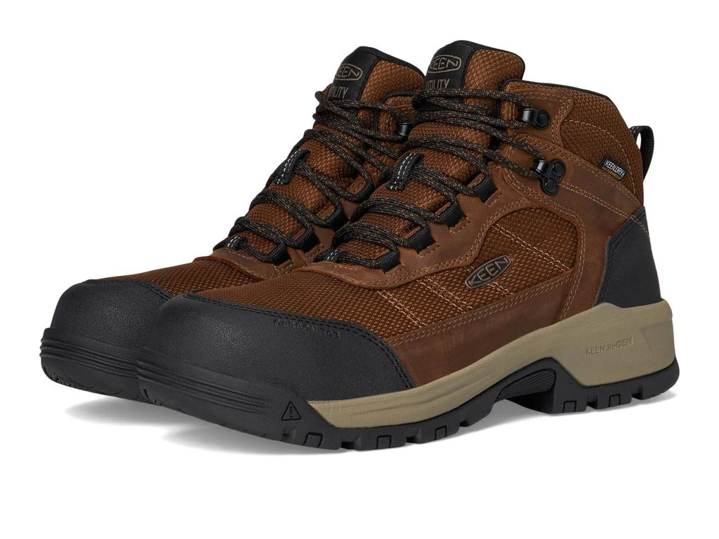 Keen Skokie Waterproof Work Boot (Carbon Toe) 1