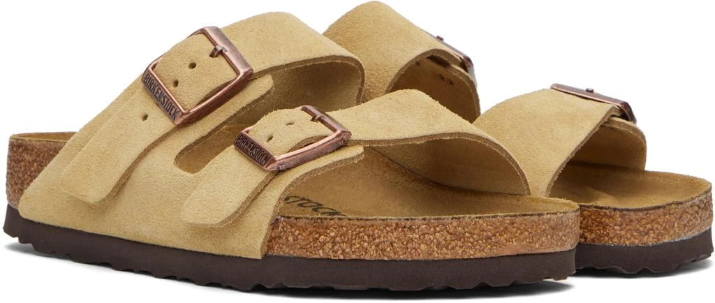 Birkenstock Beige Regular Arizona Sandals 4