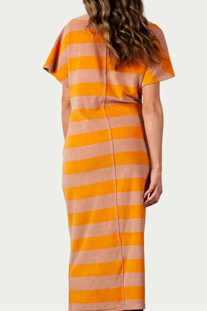 Lucca - STRIPED COTTON-TERRY MAXI DRESS  On Sale Now with Up to 33% Off |  Discover Exclusive Deals & Savings at BeyondStyle  Authentic Lucca  om|women > dresses > maxi|stripe|multi|1856972364|women|dresses|clothing| maxi with