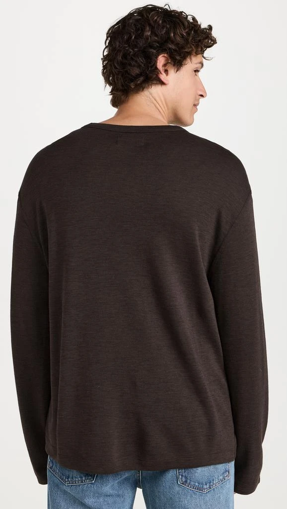 Officine Générale Benny Double Face Felted Wool Tee 2