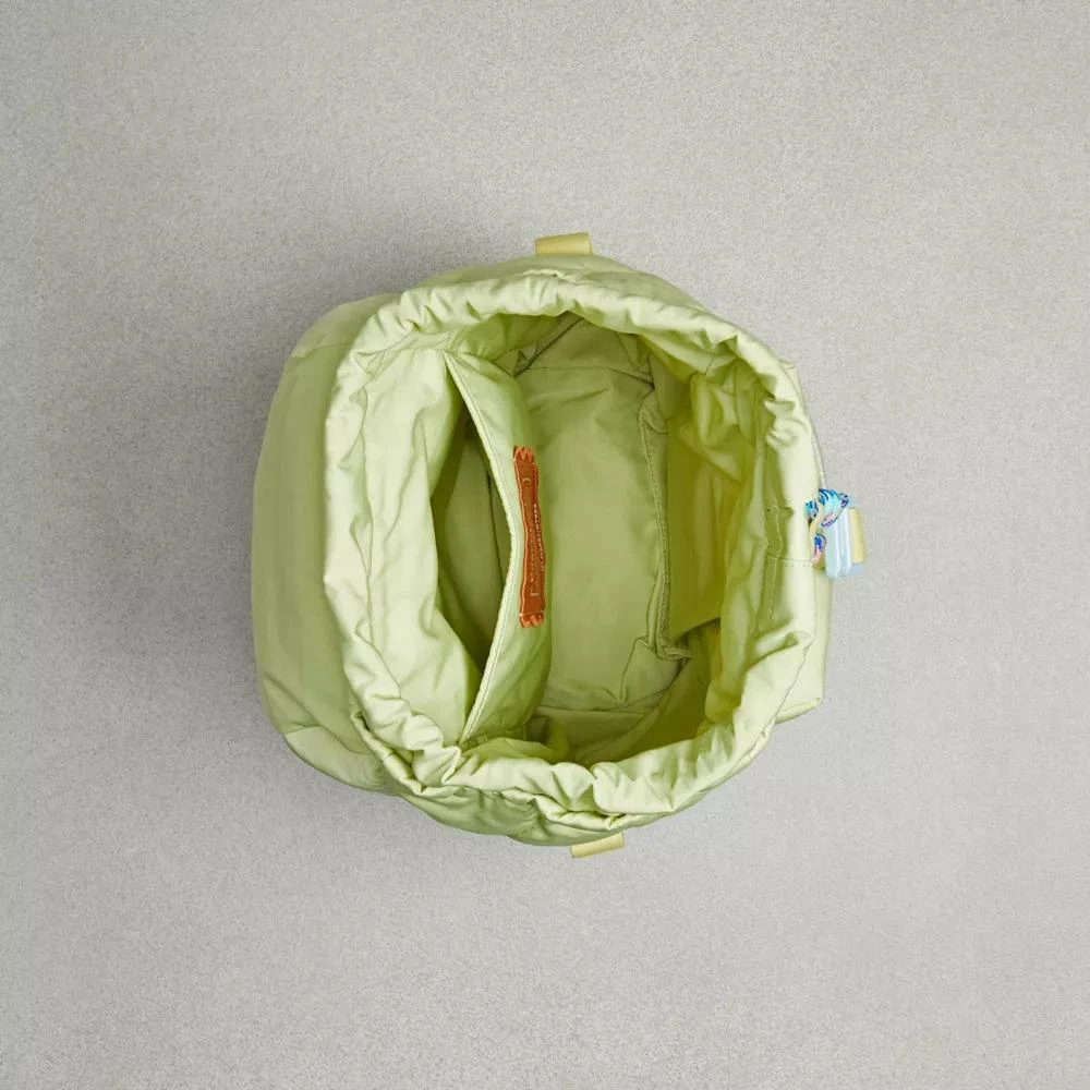 Coachtopia mini loop Backpack in lime green and Dust bag Coachtopia Loop Backpack – Club de Mode main image 4