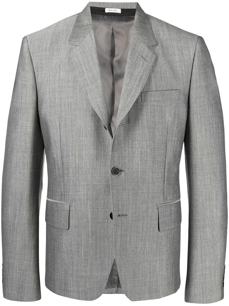 Alexander McQueen single-breasted wool jacket - men