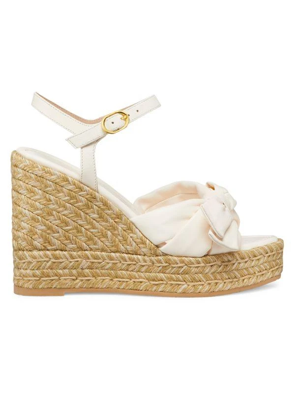 Stuart Weitzman Sofia 95MM Espadrille Wedge Sandals 1