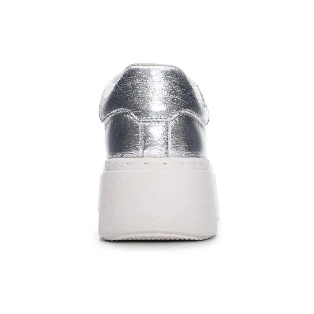 Dirty Laundry Women's Record Sneaker In Silver Metallic 5