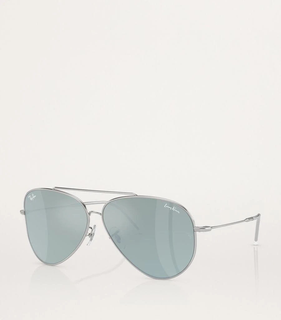 Ray-Ban x Lenny Kravitz RBR0101S Aviator Reverse Sunglasses 2