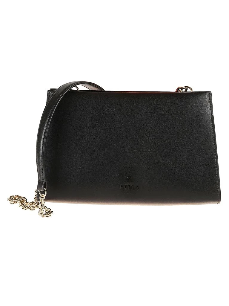 Furla Logo Embossed Shoulder Bag 1