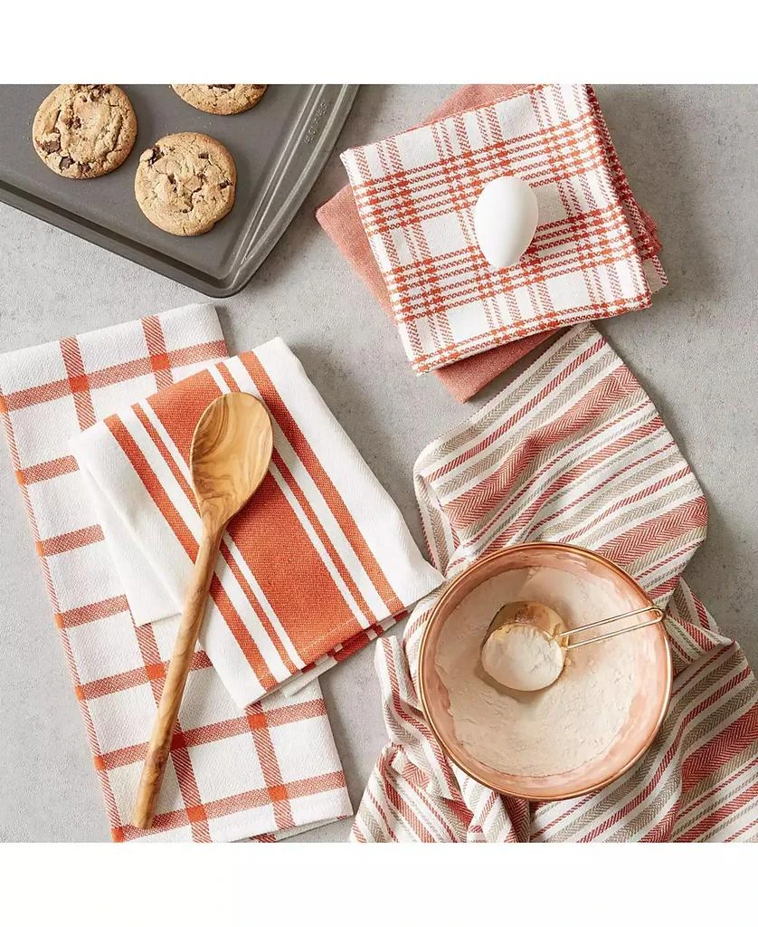 Design Imports Asst Spice Woven Dishtowels, Set of 5 3