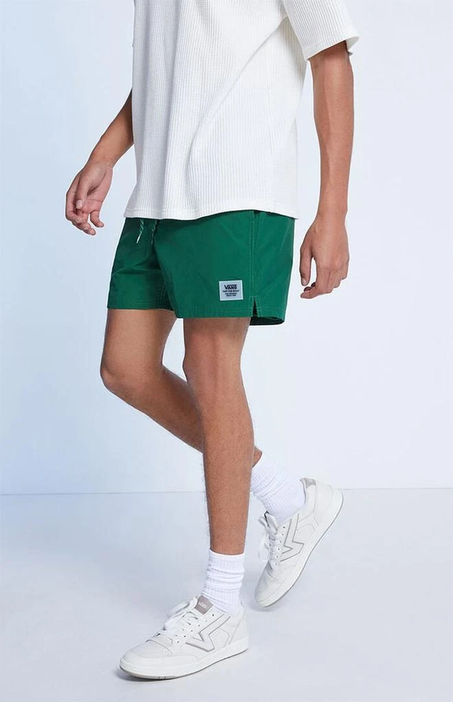 Vans Green Primary Volley Shorts 3