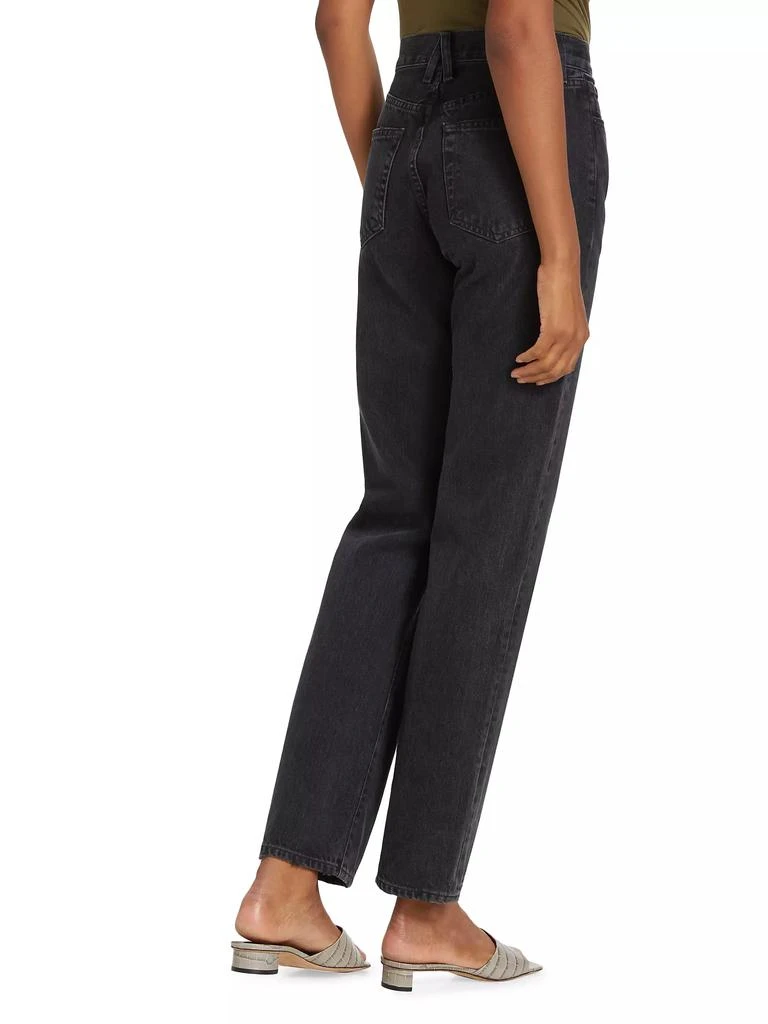 SLVRLAKE London High-Rise Rigid Straight-Leg Jeans 5