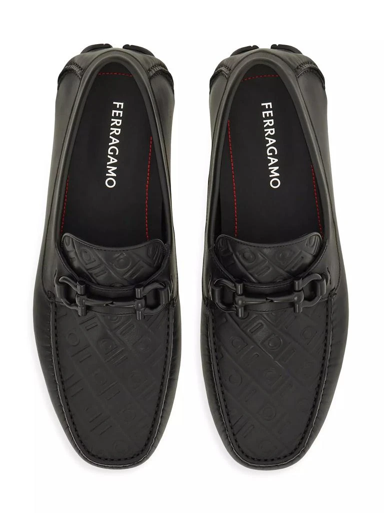 Salvatore Ferragamo Parigi Leather Moccasins 3