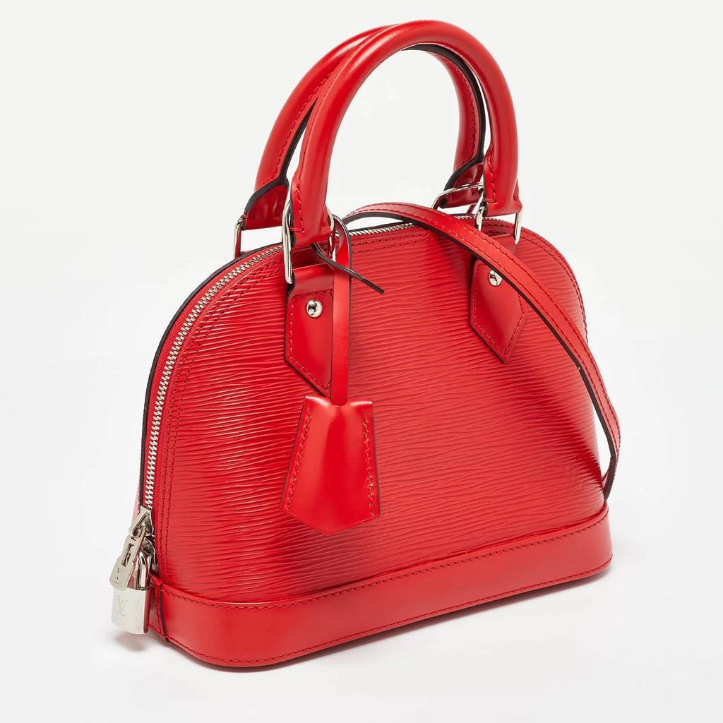 Louis Vuitton Louis Vuitton Coquelicot Epi Leather Alma BB Bag 3